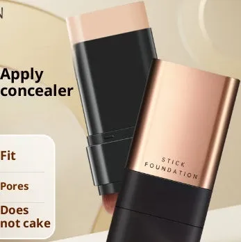 Flawless Water Light Eraser Stick Foundation in bright white and natural colour shades with brush included