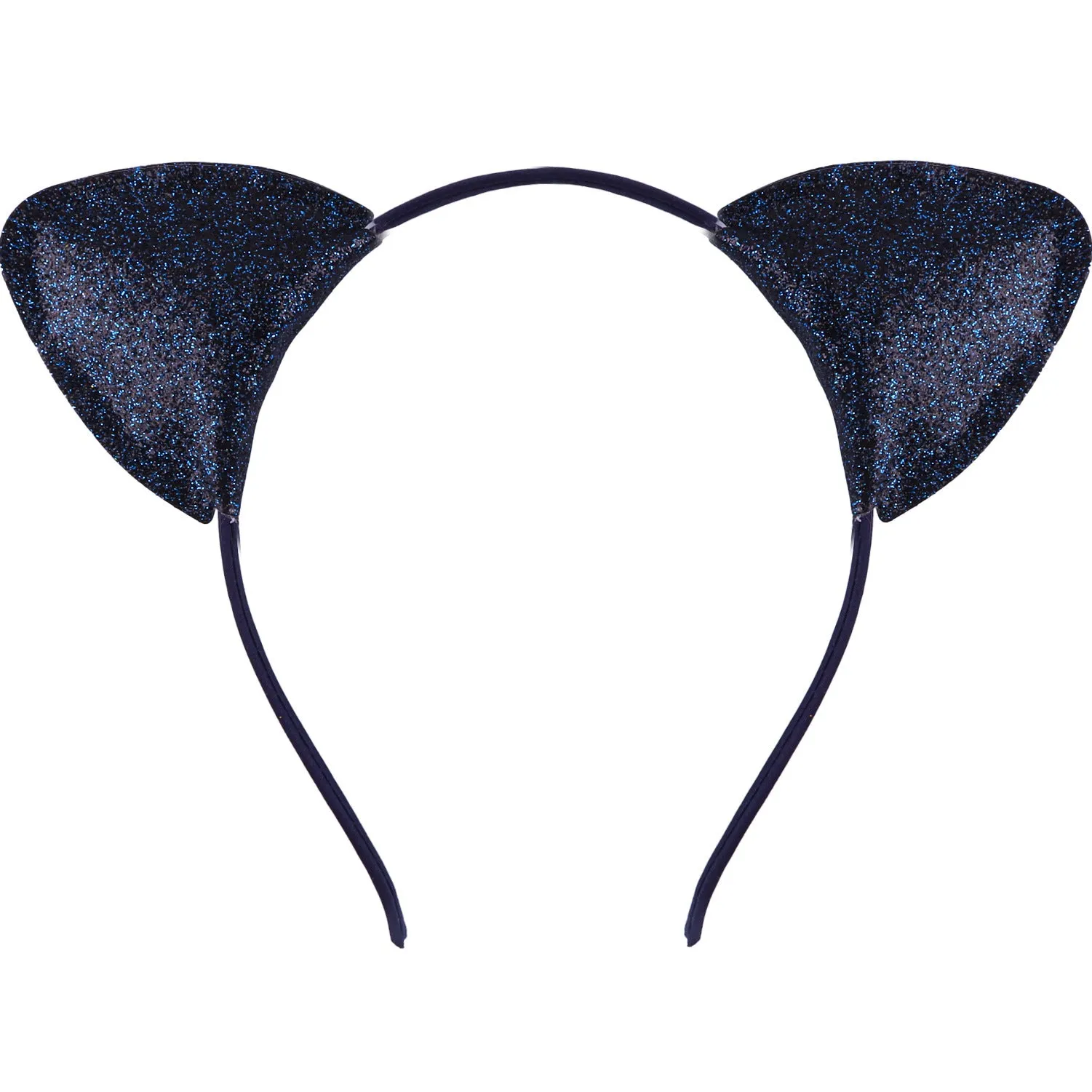 Cat ear colour hair pin for women in round cloth design with gradient colour option