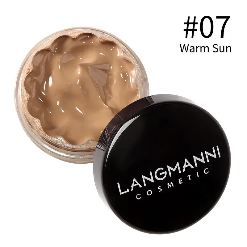 Waterproof smear-proof liquid foundation concealer pen in standard packaging with colour options labelled Colour1 to Colour12.