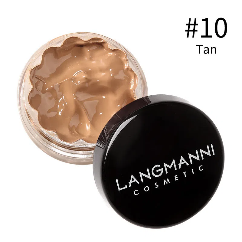 Waterproof smear-proof liquid foundation concealer pen in standard packaging with colour options labelled Colour1 to Colour12.