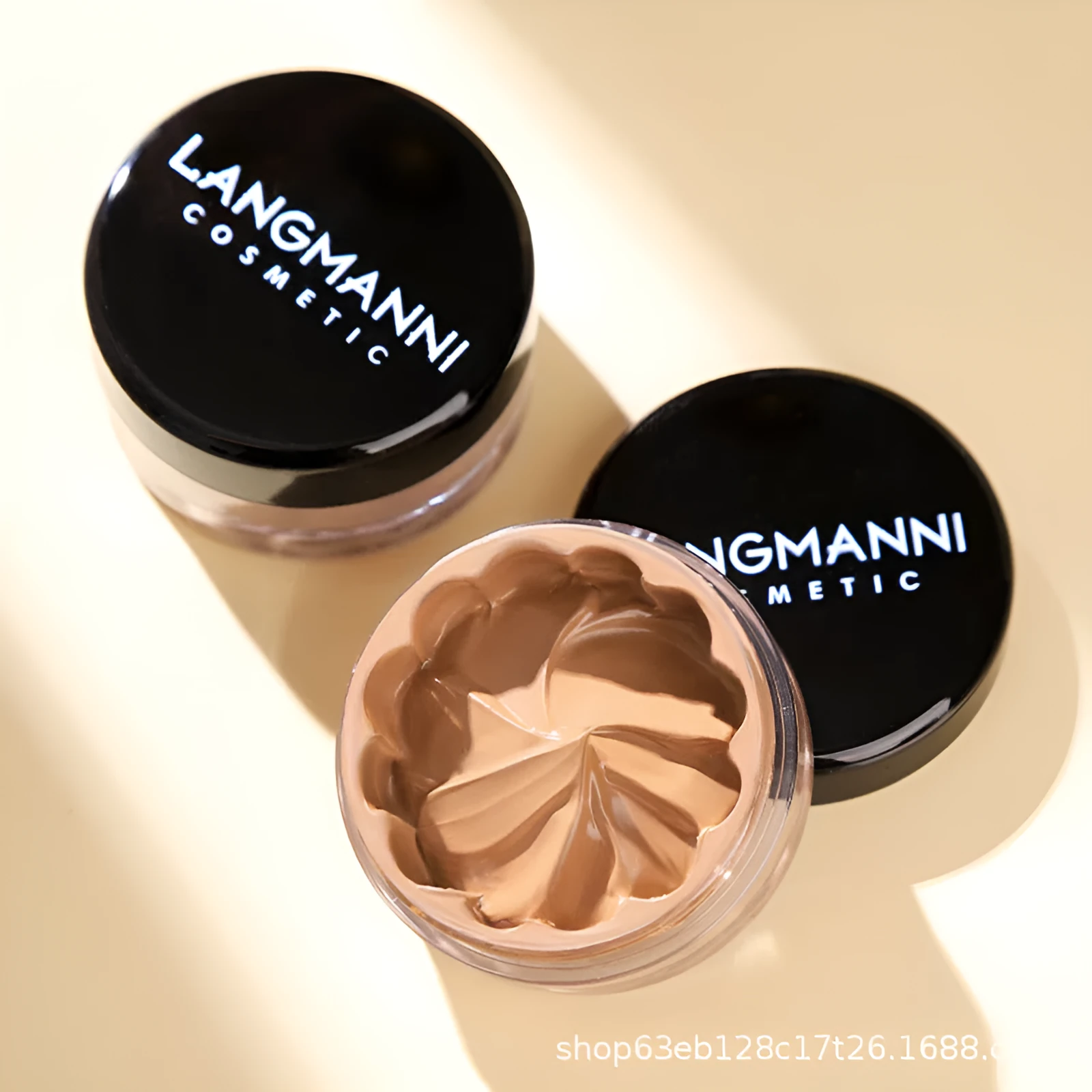 Waterproof smear-proof liquid foundation concealer pen in standard packaging with colour options labelled Colour1 to Colour12.