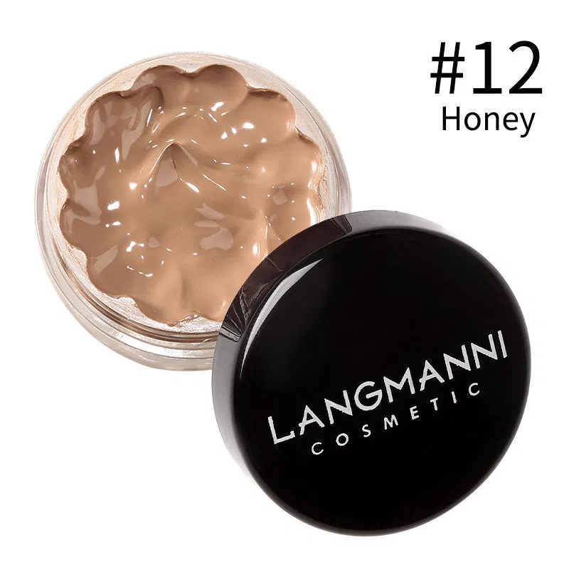 Waterproof smear-proof liquid foundation concealer pen in standard packaging with colour options labelled Colour1 to Colour12.