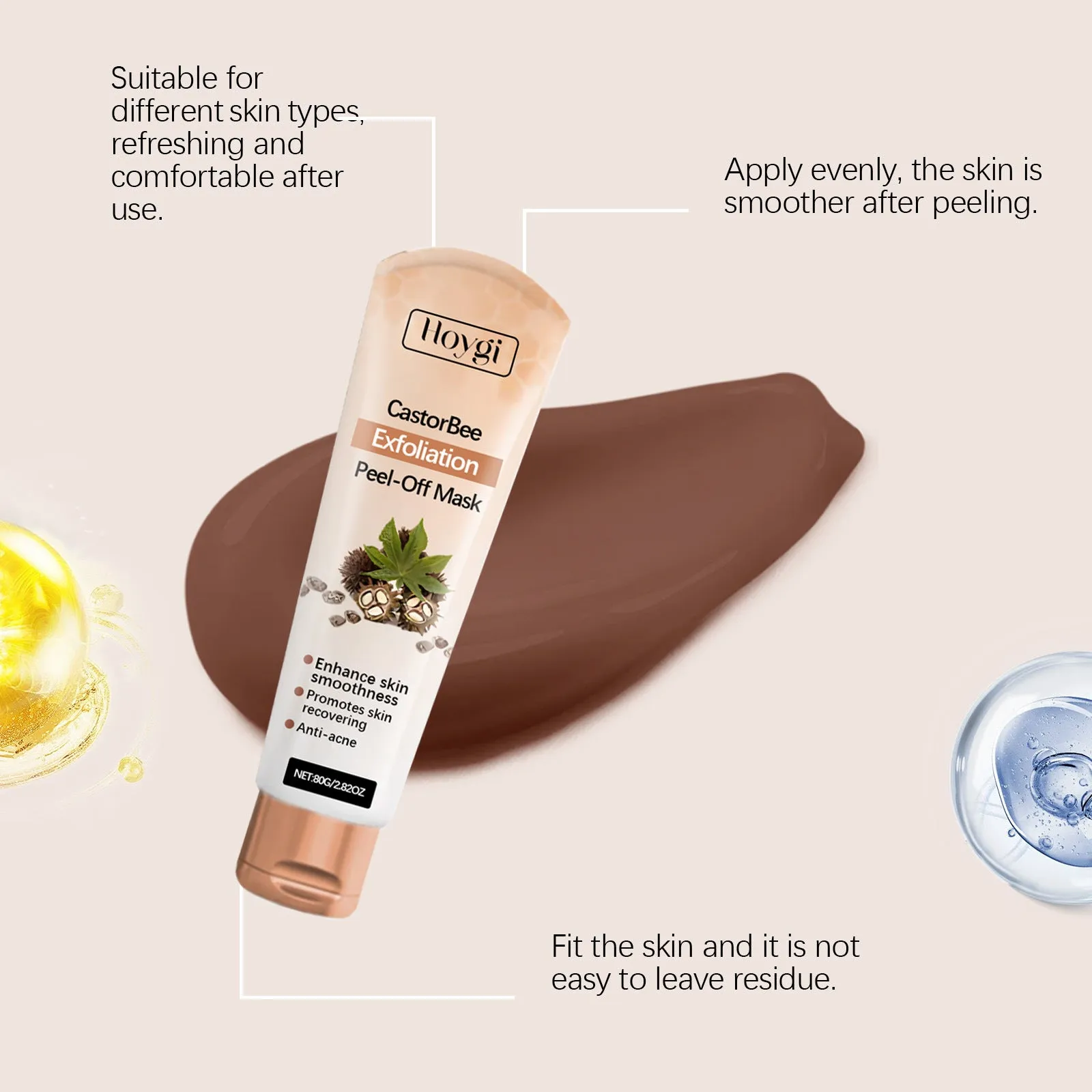 Mild Cutin Tearing Moisturising Hydrating Facial Mask with collagen and bee venom ingredients