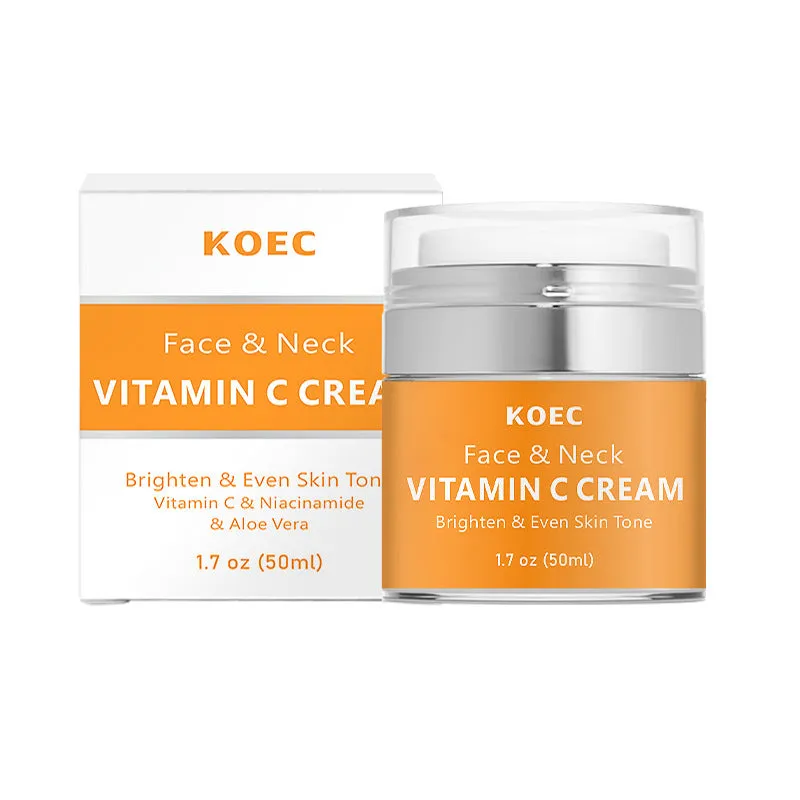 KOEC Retinol Neck Cream 50g jar for face and neck moisturising