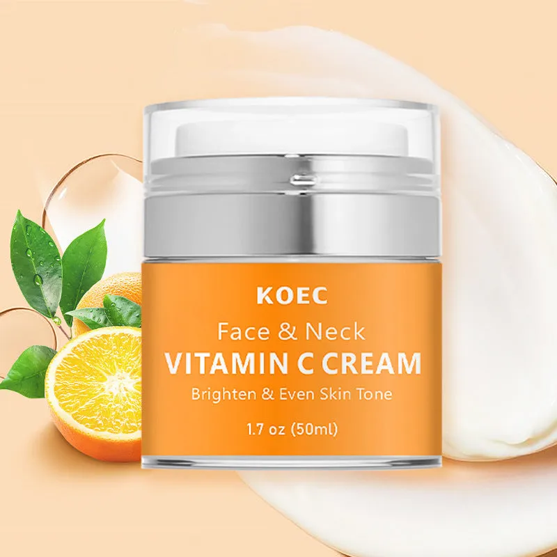 KOEC Retinol Neck Cream 50g jar for face and neck moisturising