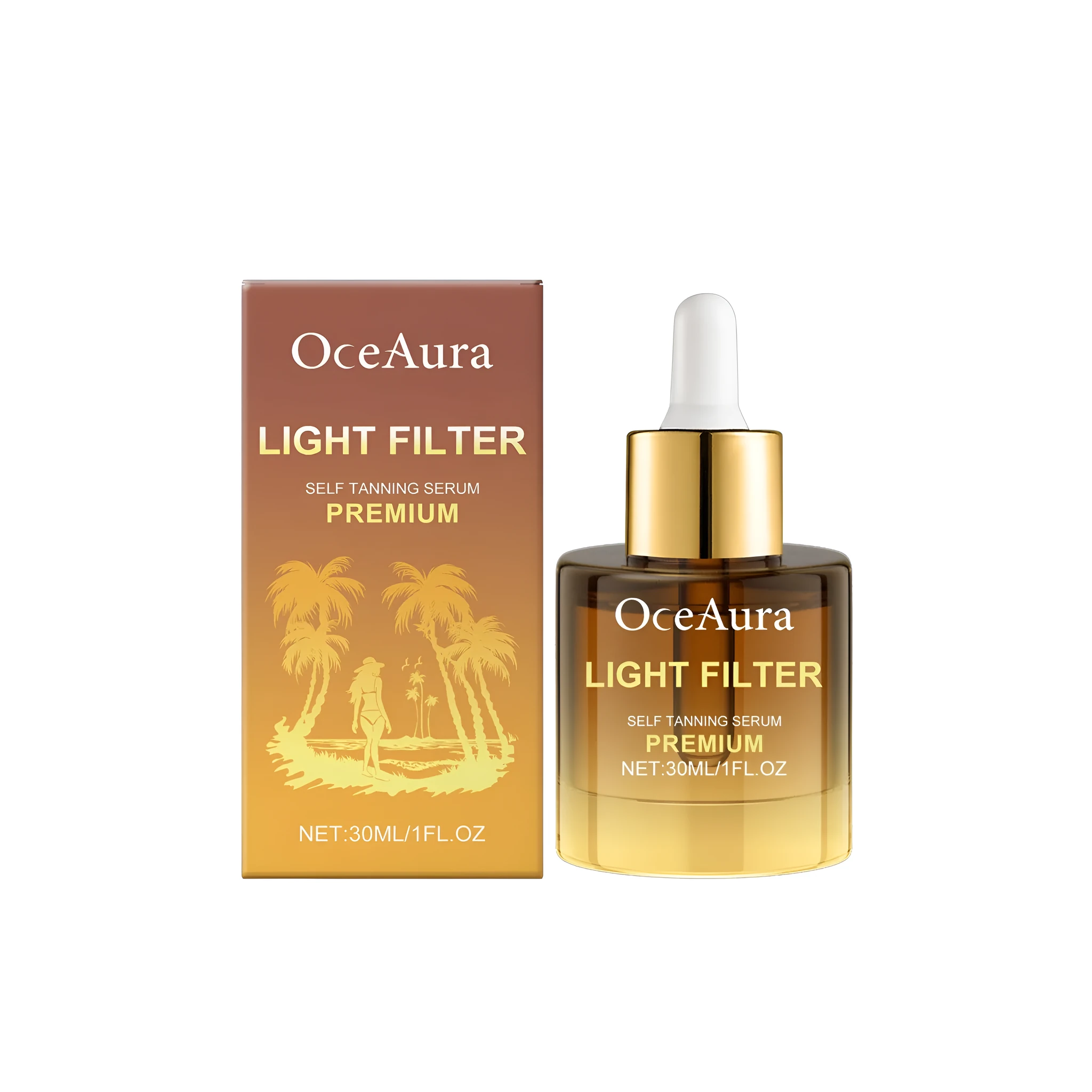 Shining Black Skincare Body Liquid 30ml bottle with dark liquid containing botanical extracts