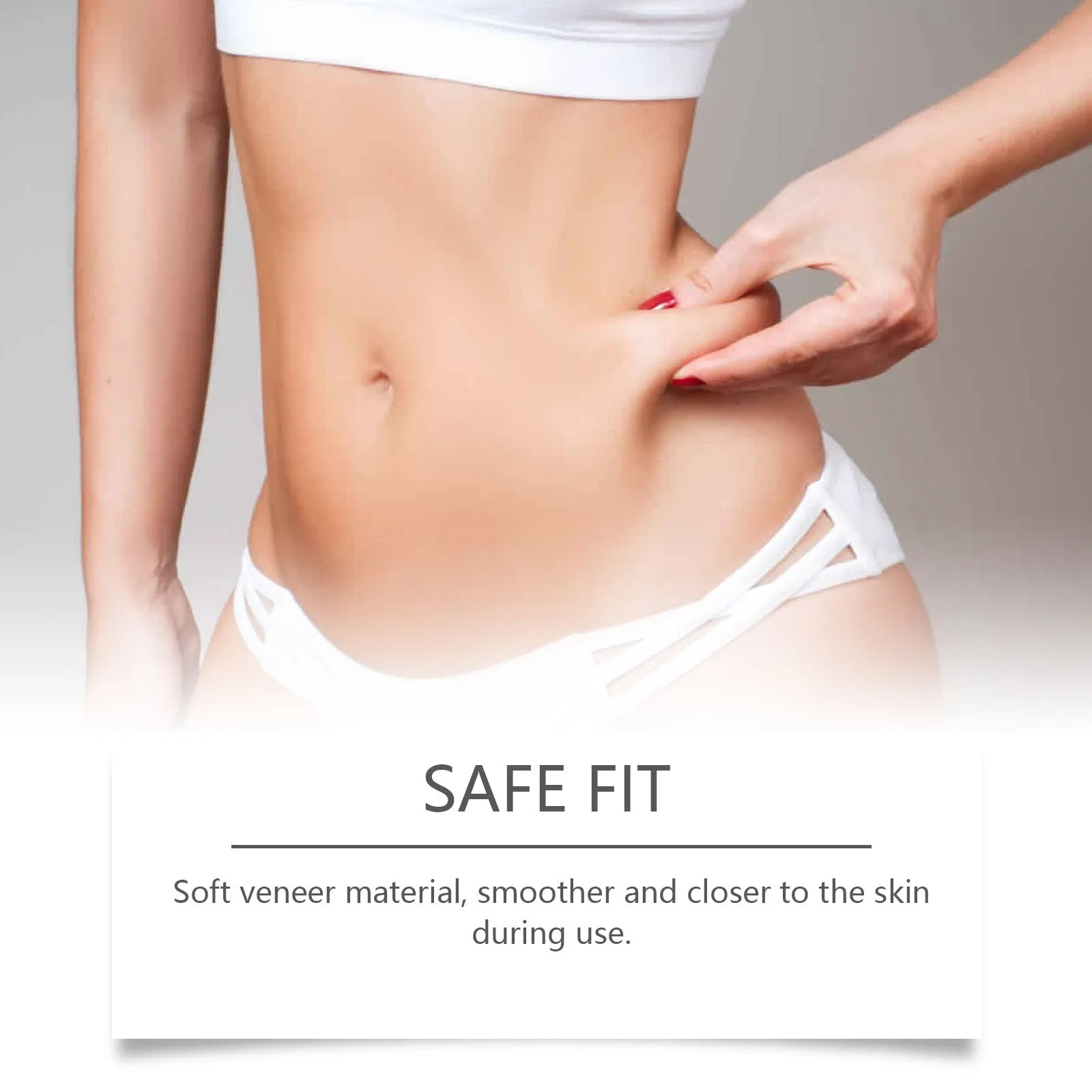 Body nursing adhesive bandage with four slimming microneedle patches for skin firming application