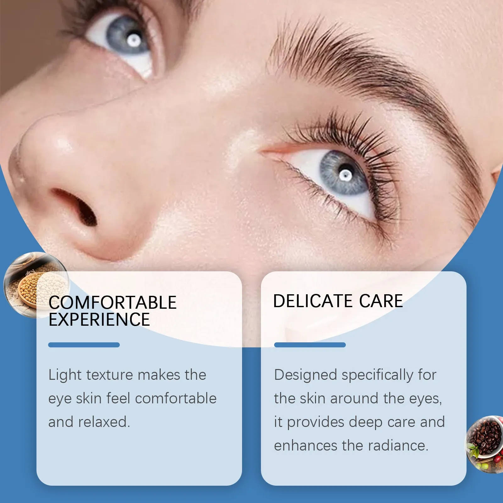 15g tube of collagen firming eye cream with moisturising and elasticity support