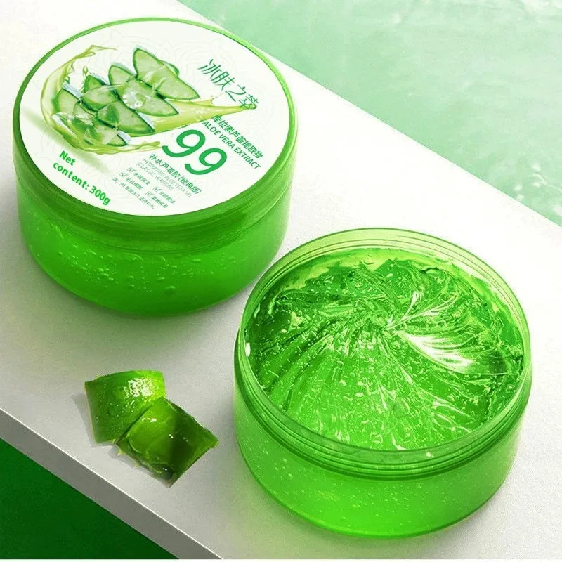 Aloe vera gel skin filling suit emulsiongel in 300g container for hydrating skin care