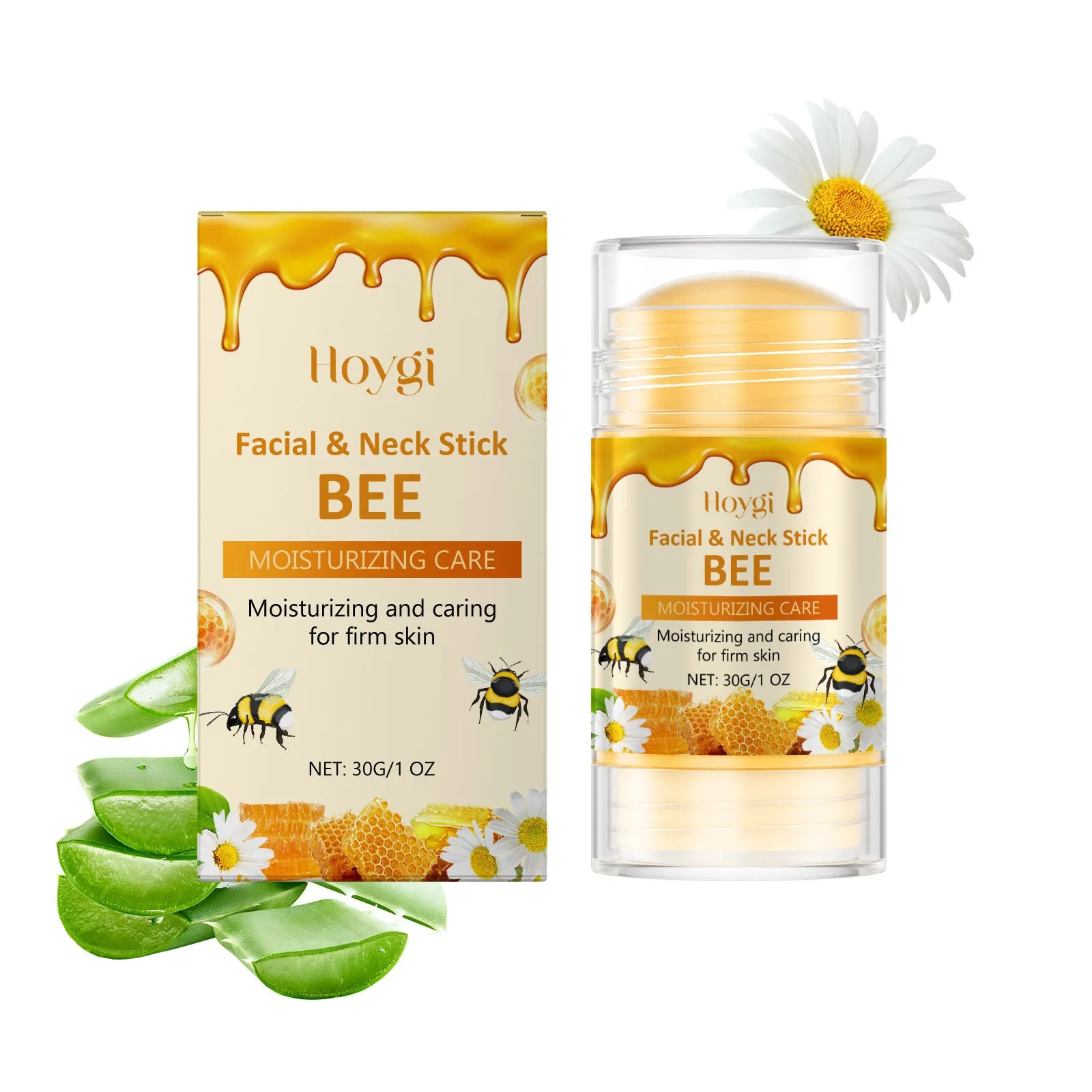 30g facial moisturising essence stick with beeswax and botanical extracts