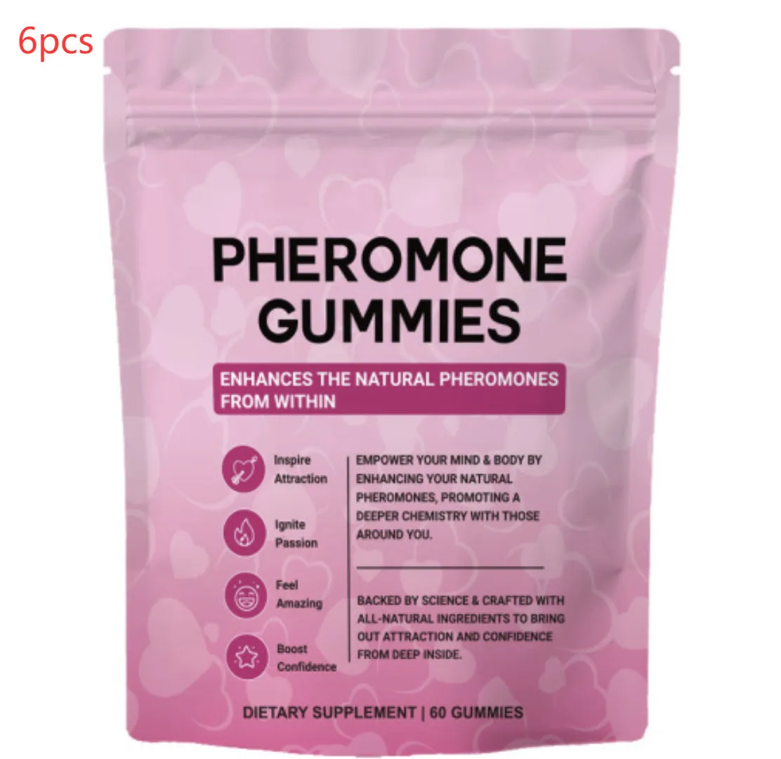 60 edible pheromone gummy tablets for pantry moth and fly control in household settings