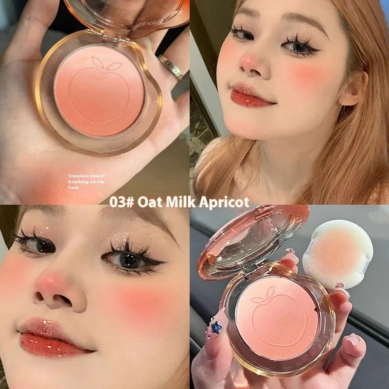 Bubble Gradient Blush compact open showing powder blush in a natural shade.