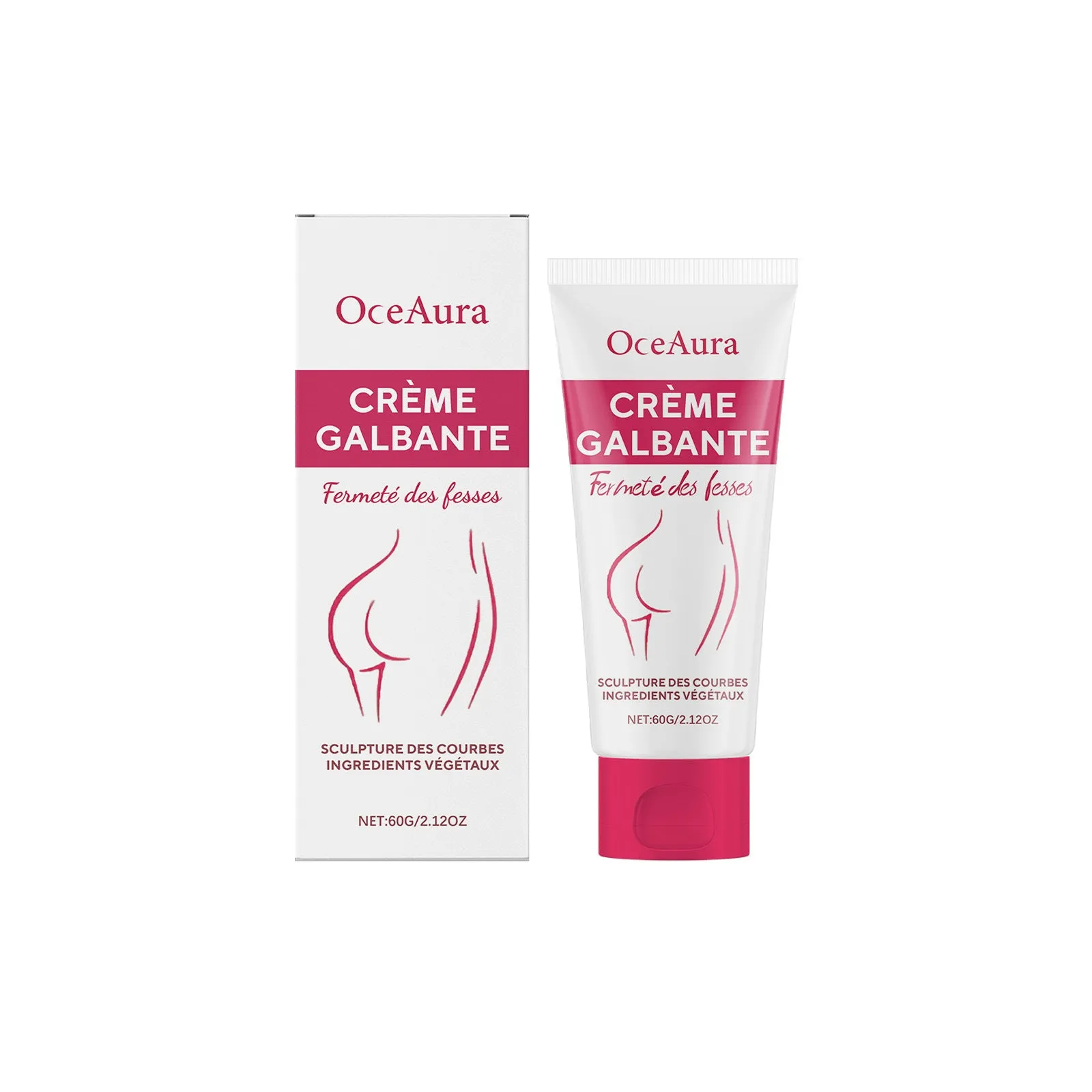 60g container of hip neck moisturising cream with Asiatic Centella extract