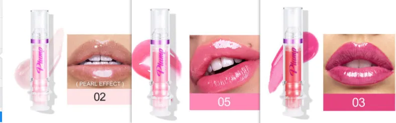 Tube of rich colour lipstick in a glossy finish, shown with shade options