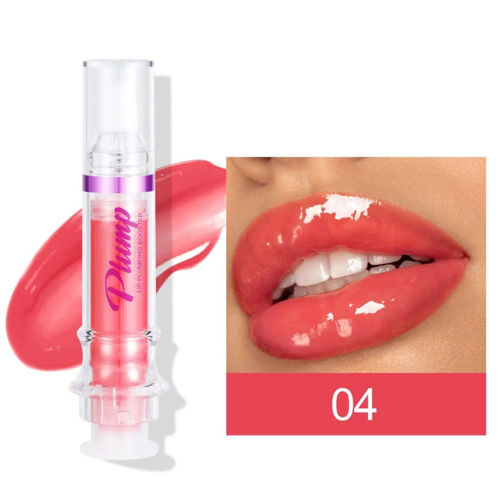Tube of rich colour lipstick in a glossy finish, shown with shade options