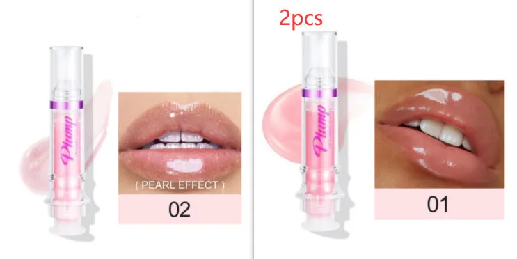 Tube of rich colour lipstick in a glossy finish, shown with shade options