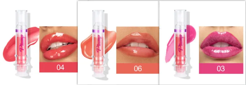Tube of rich colour lipstick in a glossy finish, shown with shade options