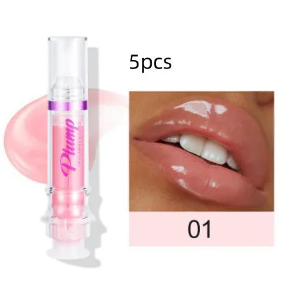 Tube of rich colour lipstick in a glossy finish, shown with shade options