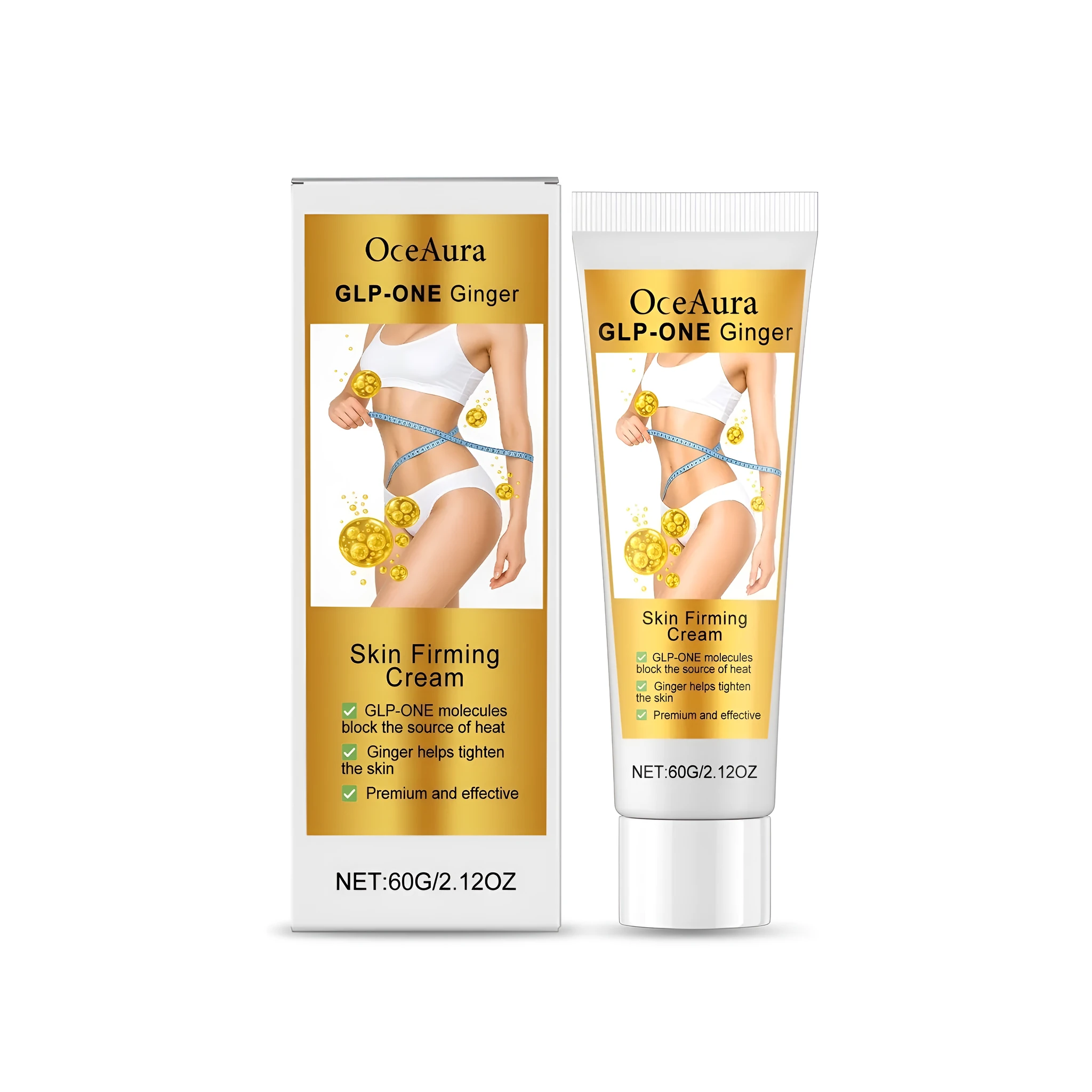 Glp-One Ginger Skin Firming Cream 60g jar