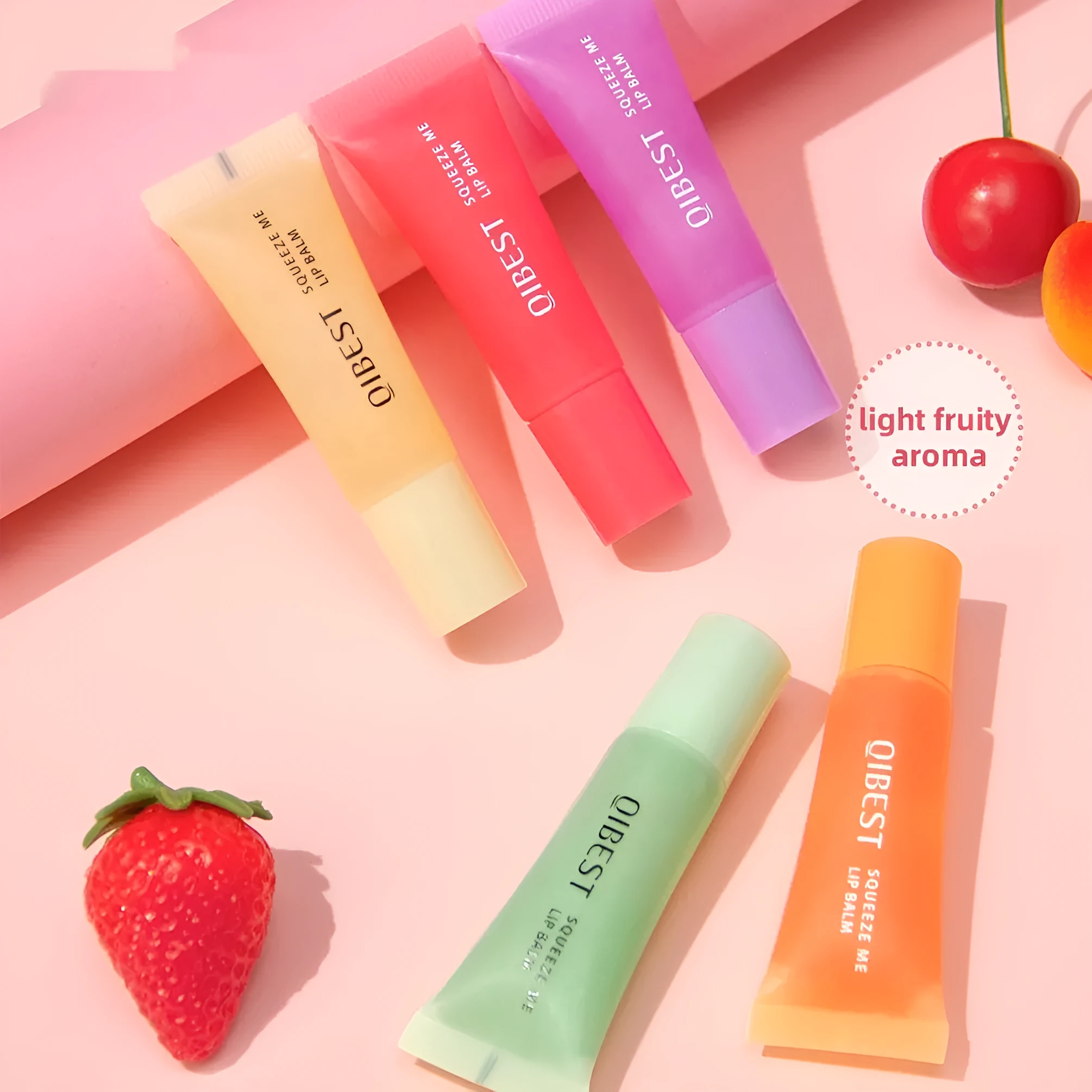 Water Coagulation Lip Balm in a lipstick case for moisturising and anti-chapping.