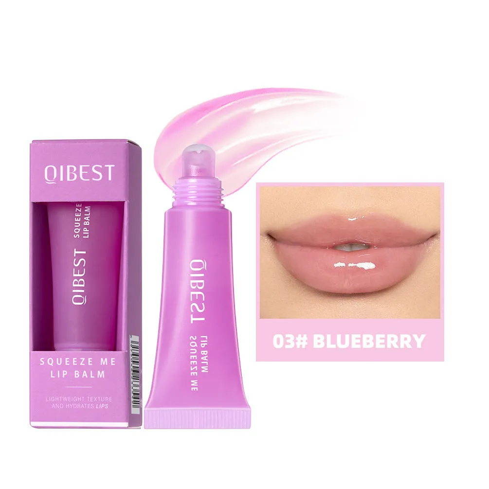 Water Coagulation Lip Balm in a lipstick case for moisturising and anti-chapping.