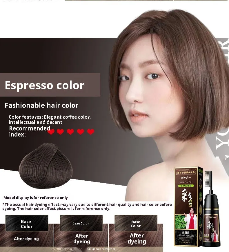 400ml tube of Plant Pure permanent hair dye cream in a choice of twelve colours