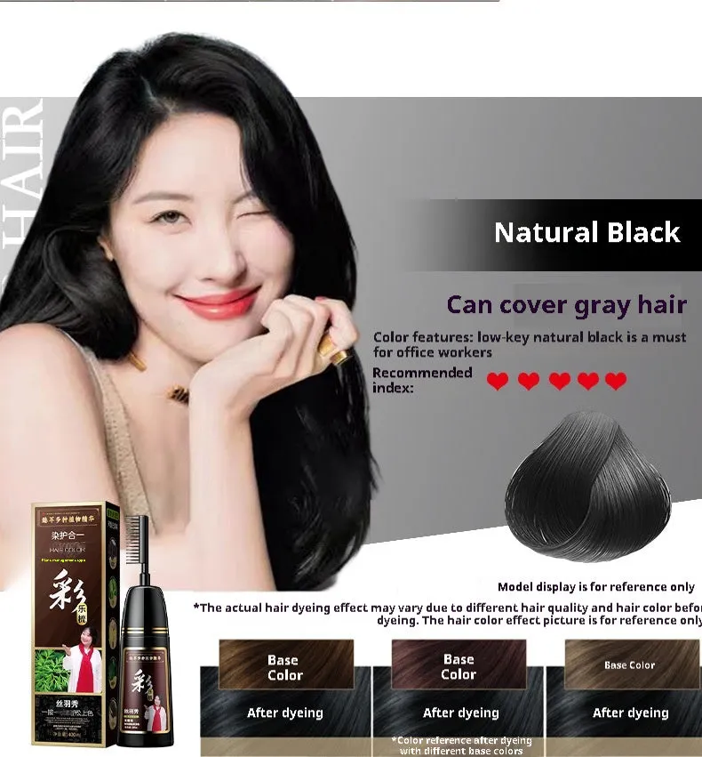 400ml tube of Plant Pure permanent hair dye cream in a choice of twelve colours