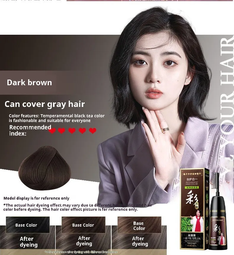 400ml tube of Plant Pure permanent hair dye cream in a choice of twelve colours