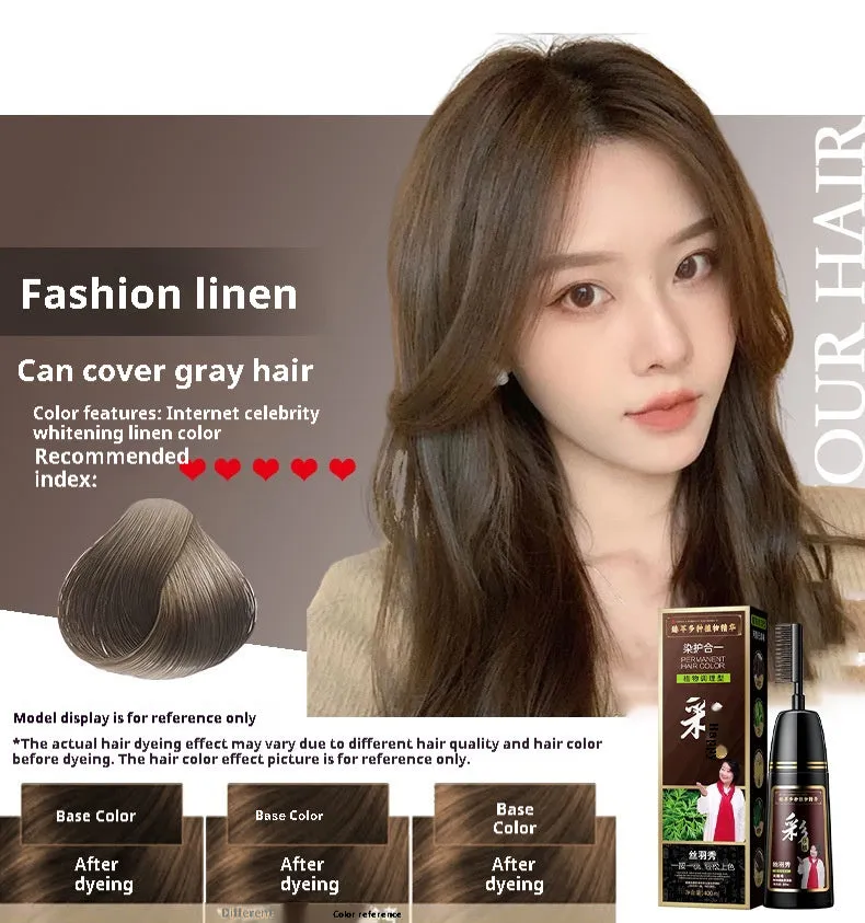 400ml tube of Plant Pure permanent hair dye cream in a choice of twelve colours