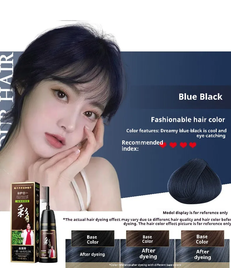 400ml tube of Plant Pure permanent hair dye cream in a choice of twelve colours