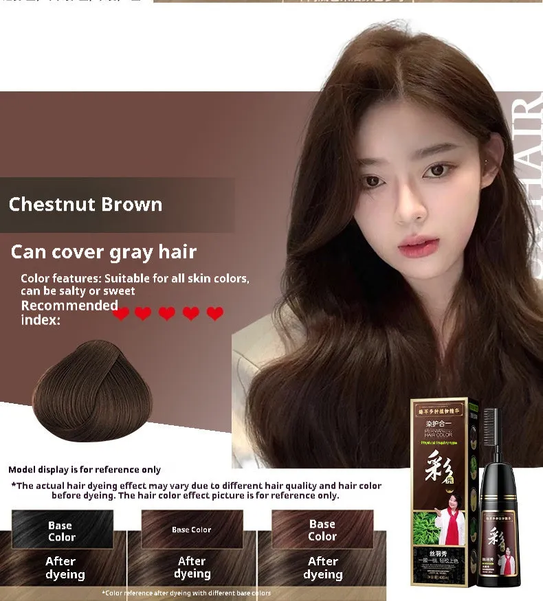 400ml tube of Plant Pure permanent hair dye cream in a choice of twelve colours