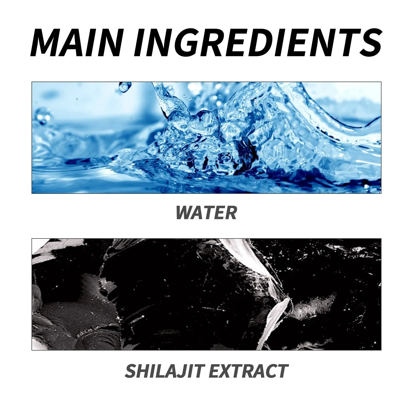 Googeer Shilajit 100g dietary supplement body care solution kit