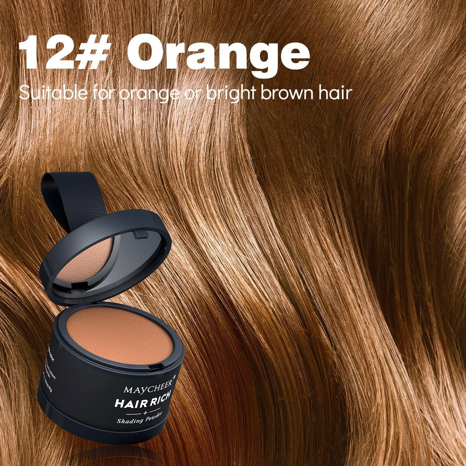 A plastic compact containing beige hairline sculpting contour powder for eyebrows.