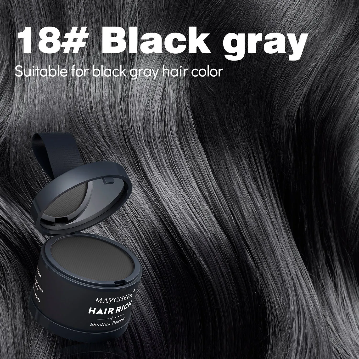 A plastic compact containing beige hairline sculpting contour powder for eyebrows.