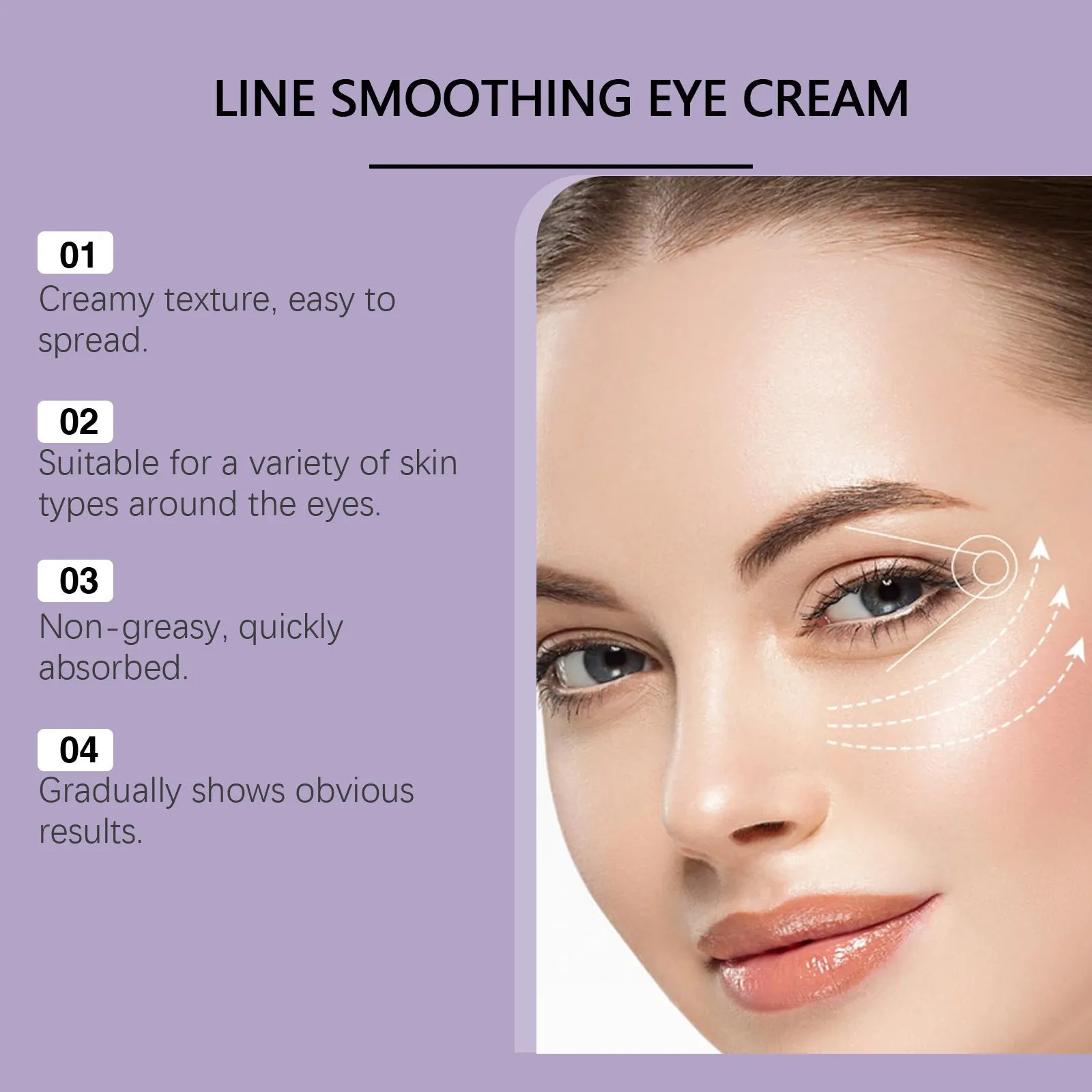 30g tube of gentle moisturising eye cream for skincare