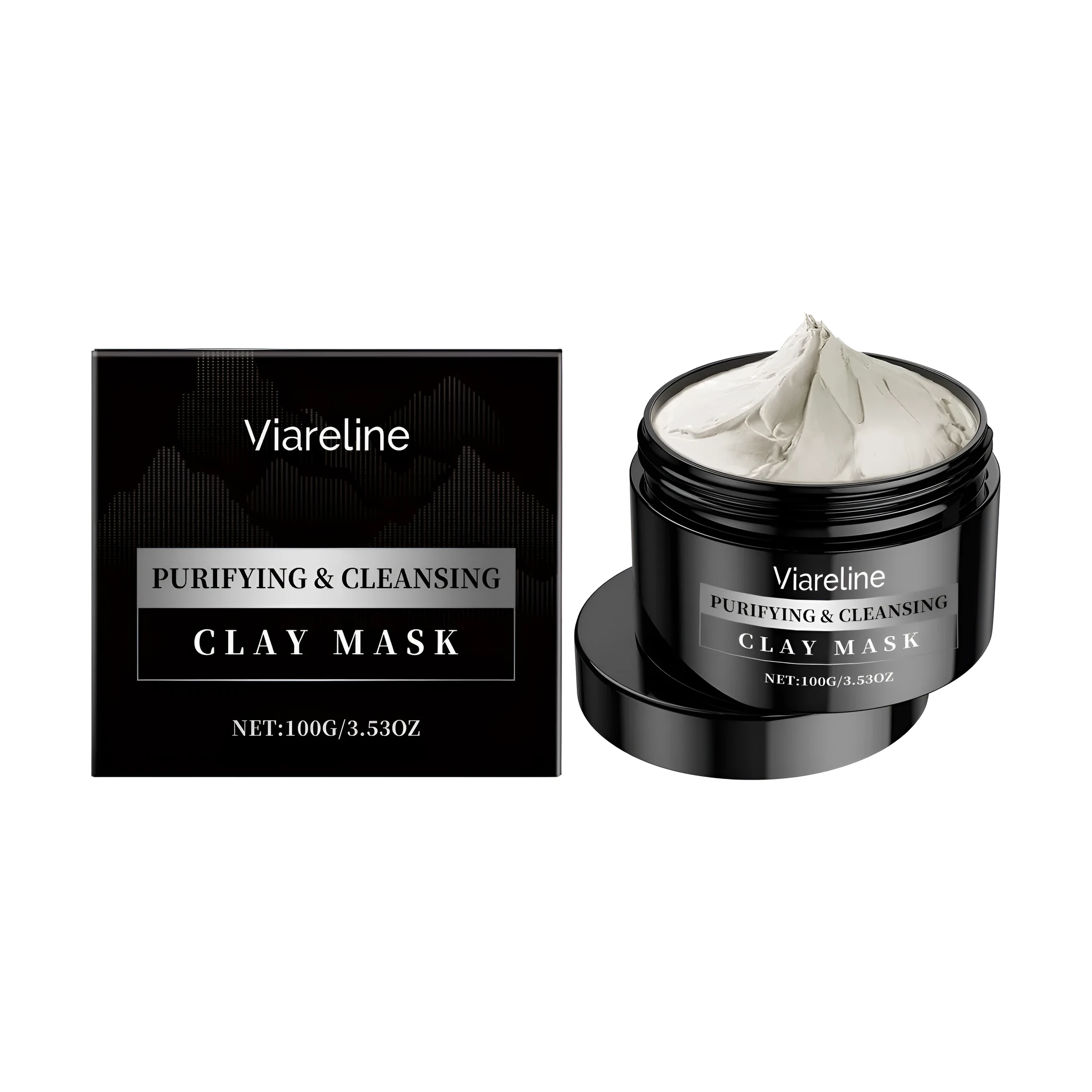 100g tub of Deep Repair and Cleaning Facial Mask with bentonite clay and aloe extract