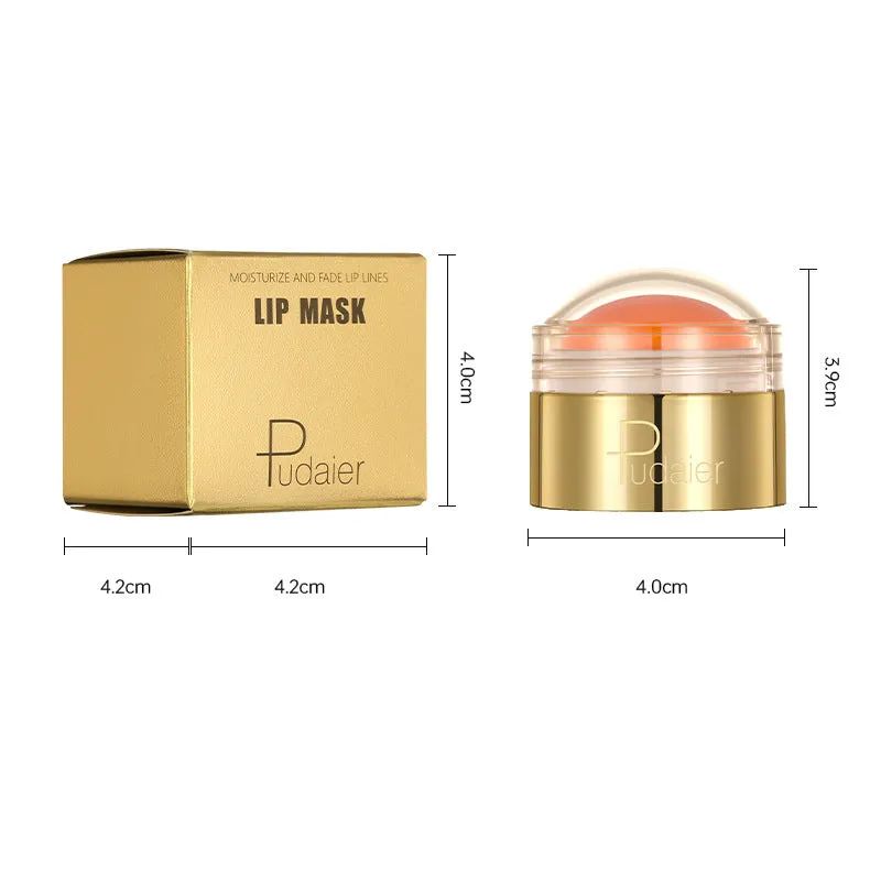 Standard size lip balm stick in a lipstick format, shown in one of six available colours.