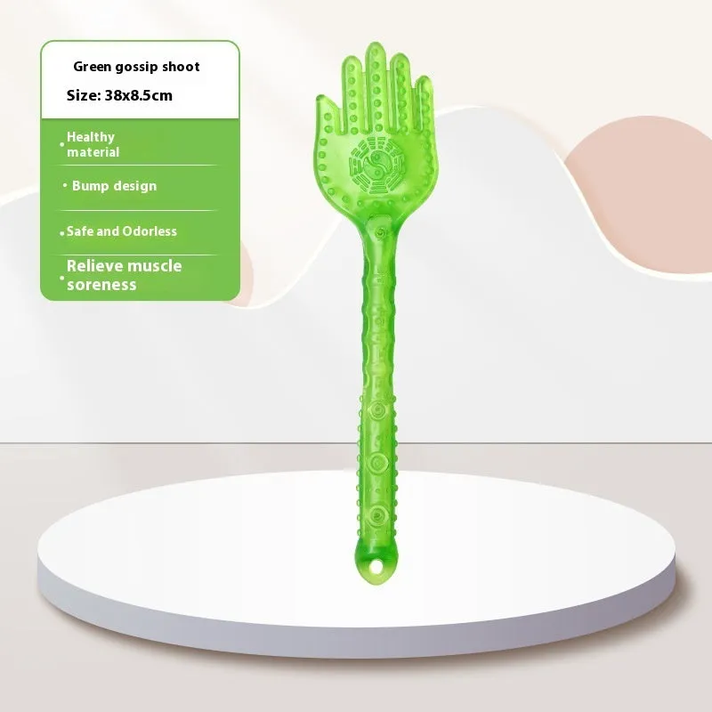 Gossip Meridian Bat Stall Qianlong Massager plastic skin scraping board green orange