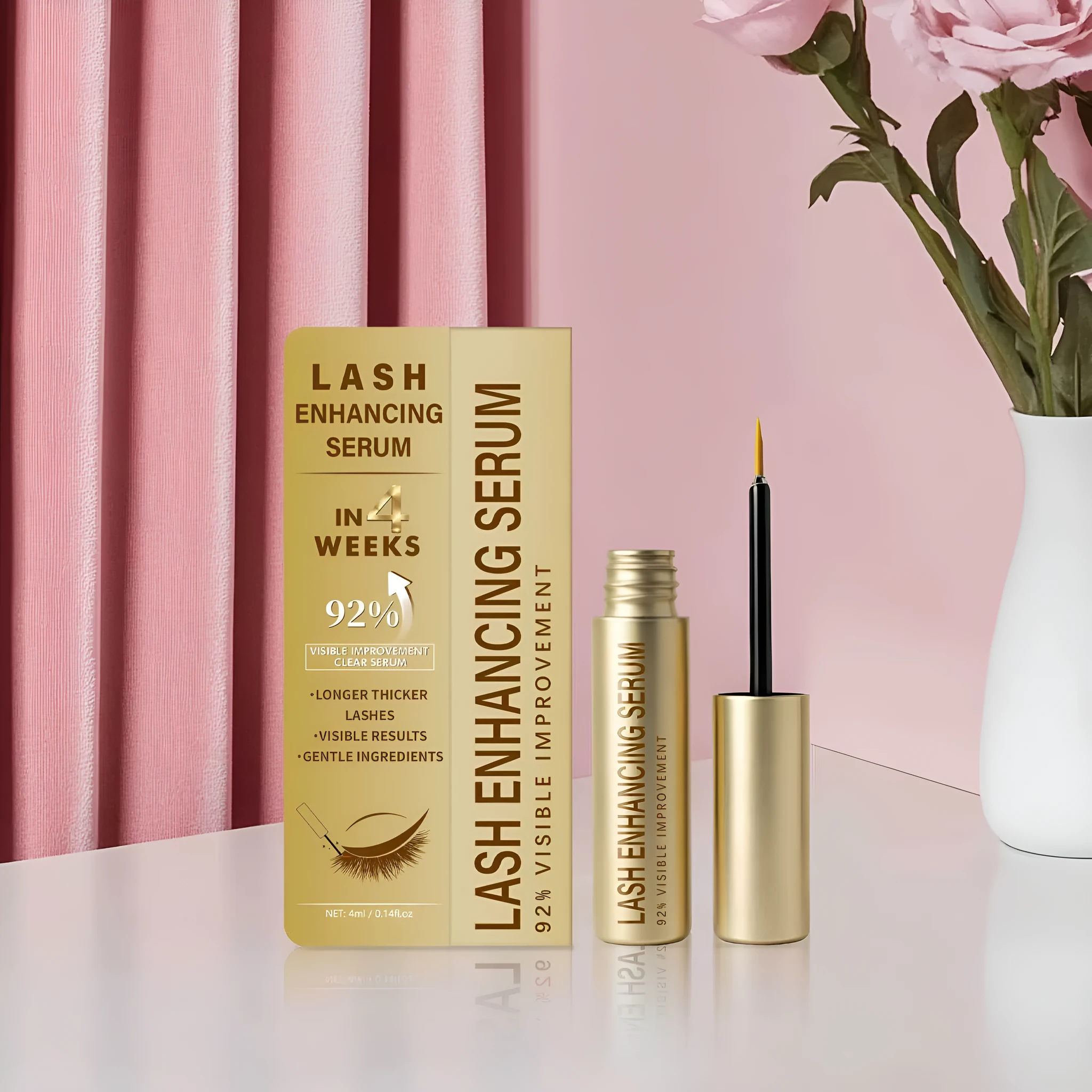 Eyelash promotion essence 4ml neutral packaging bottle FP-E016 beauty tool