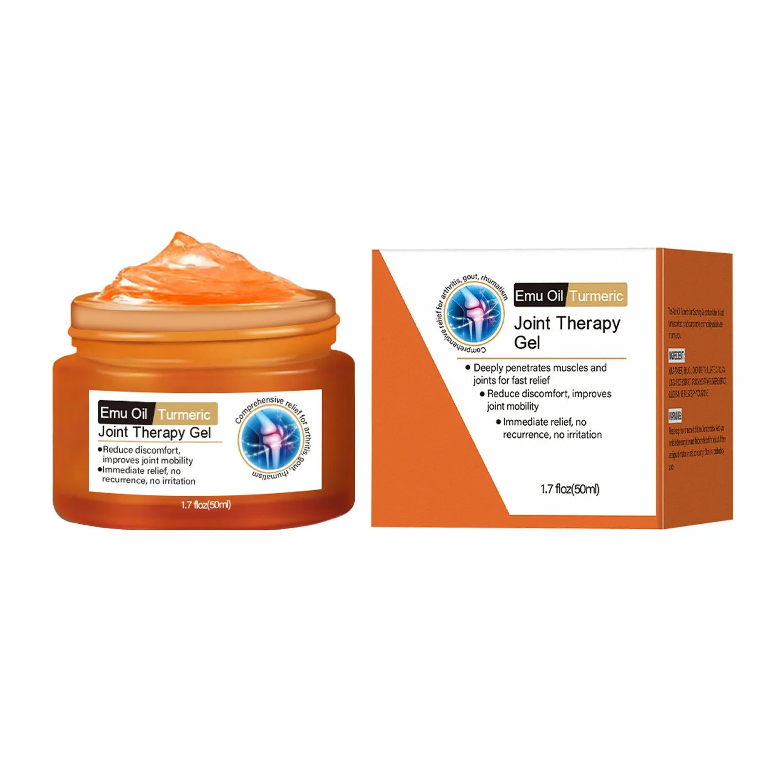 Turmeric Joint Neck Cream 50ml tube for pain relief and moisturising, suitable for women and men