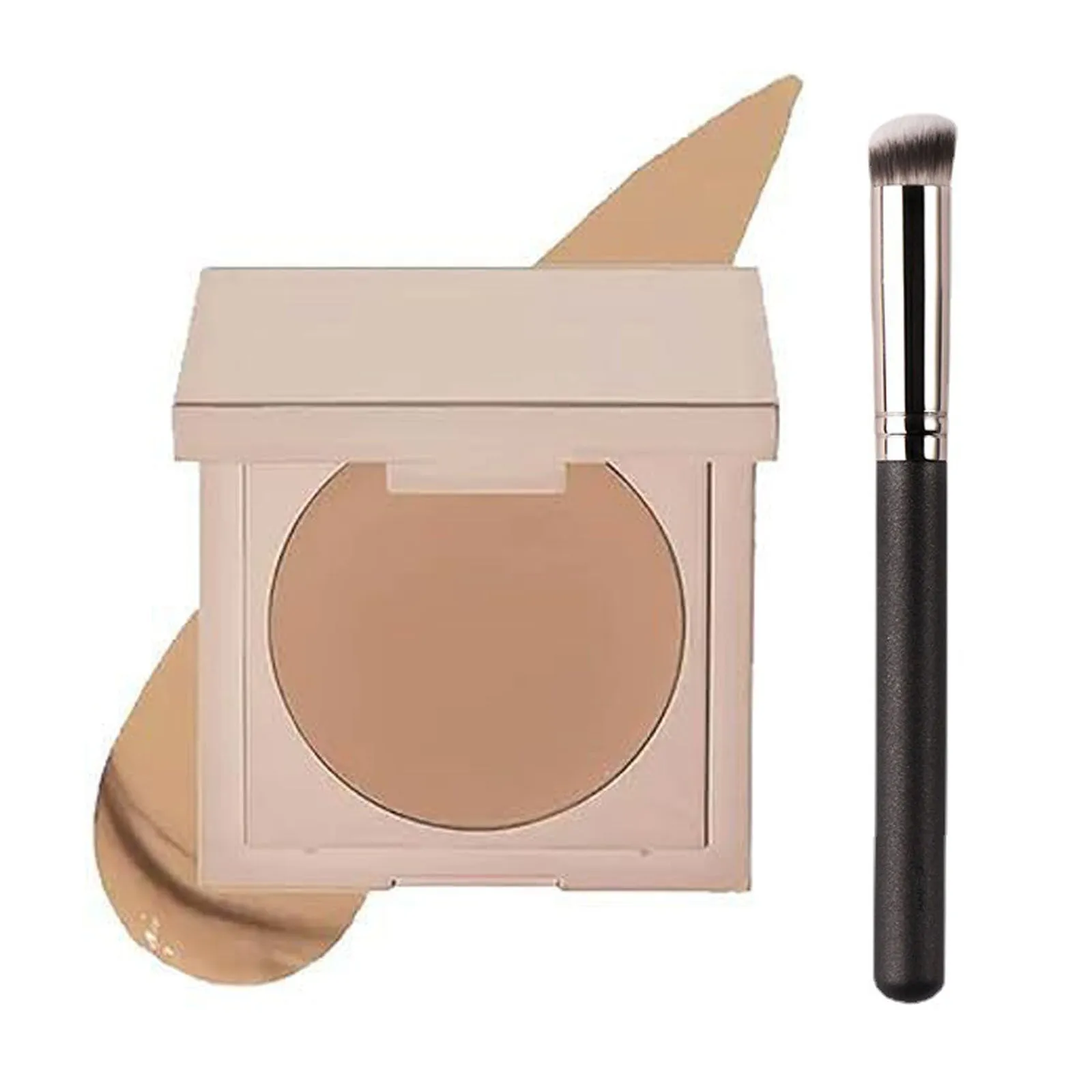 Fundus Creamy Concealer hydrating body care kit with brush for all skin types