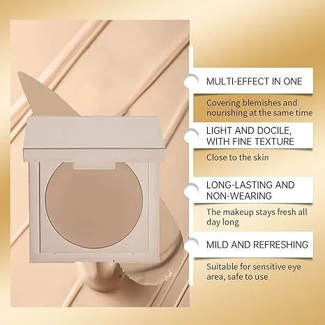 Fundus Creamy Concealer hydrating body care kit with brush for all skin types