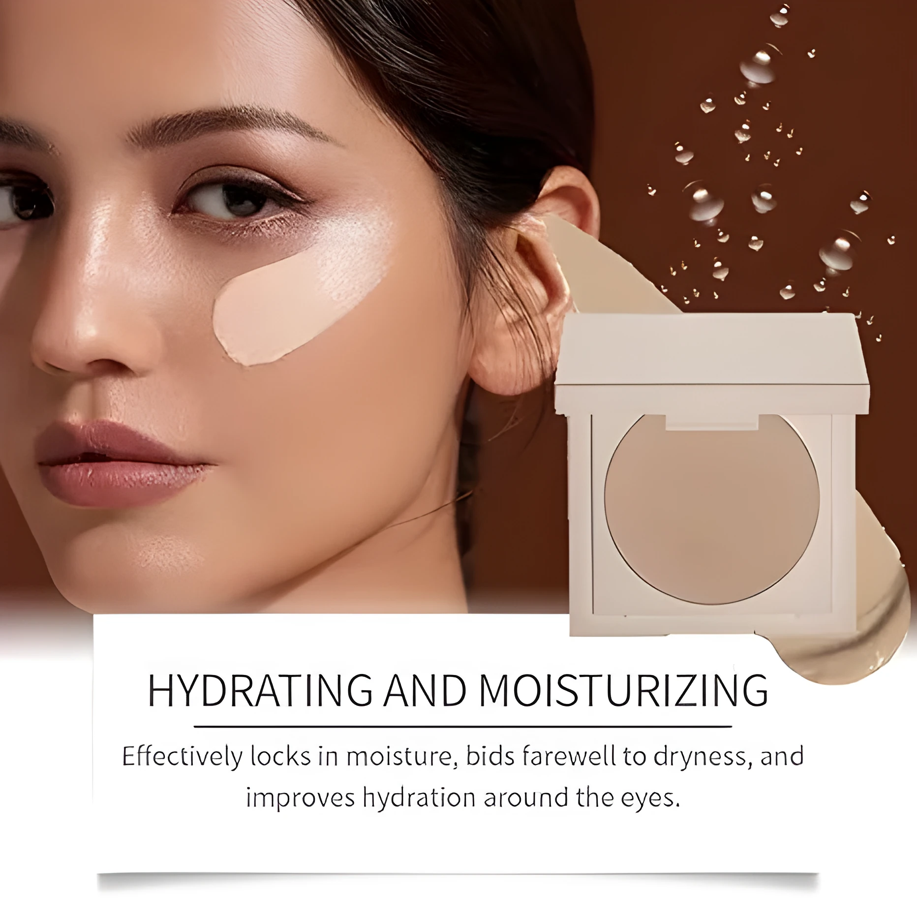 Fundus Creamy Concealer hydrating body care kit with brush for all skin types