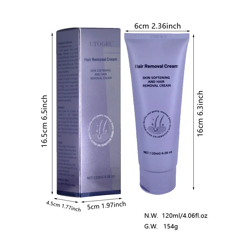 120g depilatory cream pot for leg face armpit arm hair removal suitable for all skin types