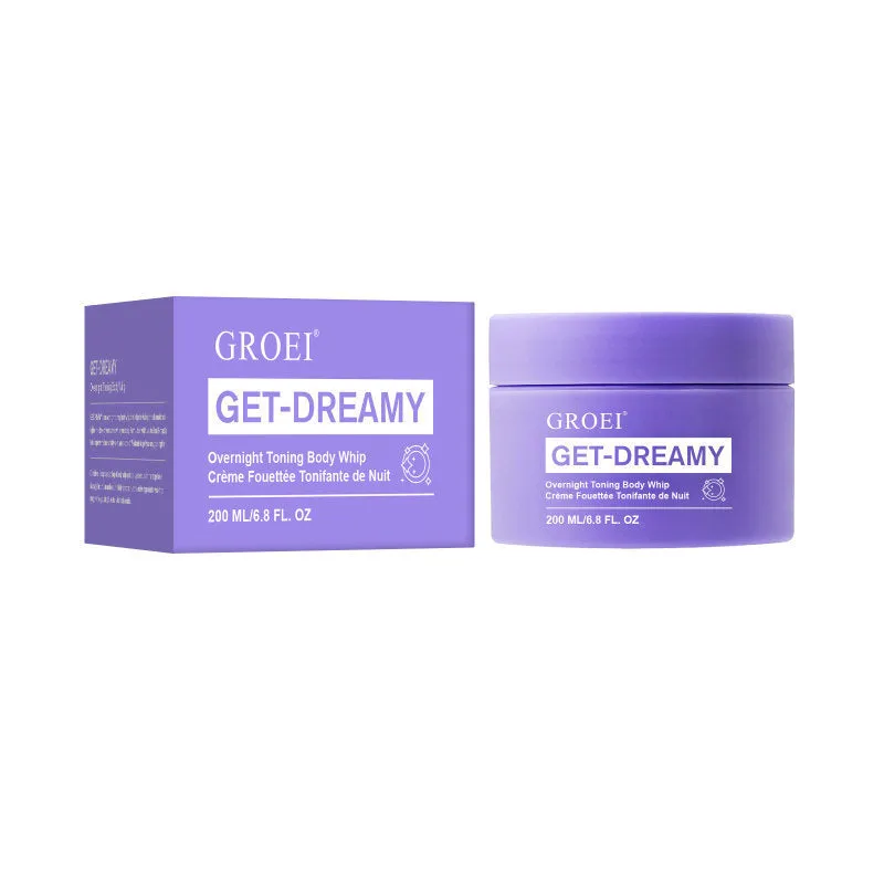MAELYS 200ml Night Sleep Tightening Cream Body Lotion purple packaging