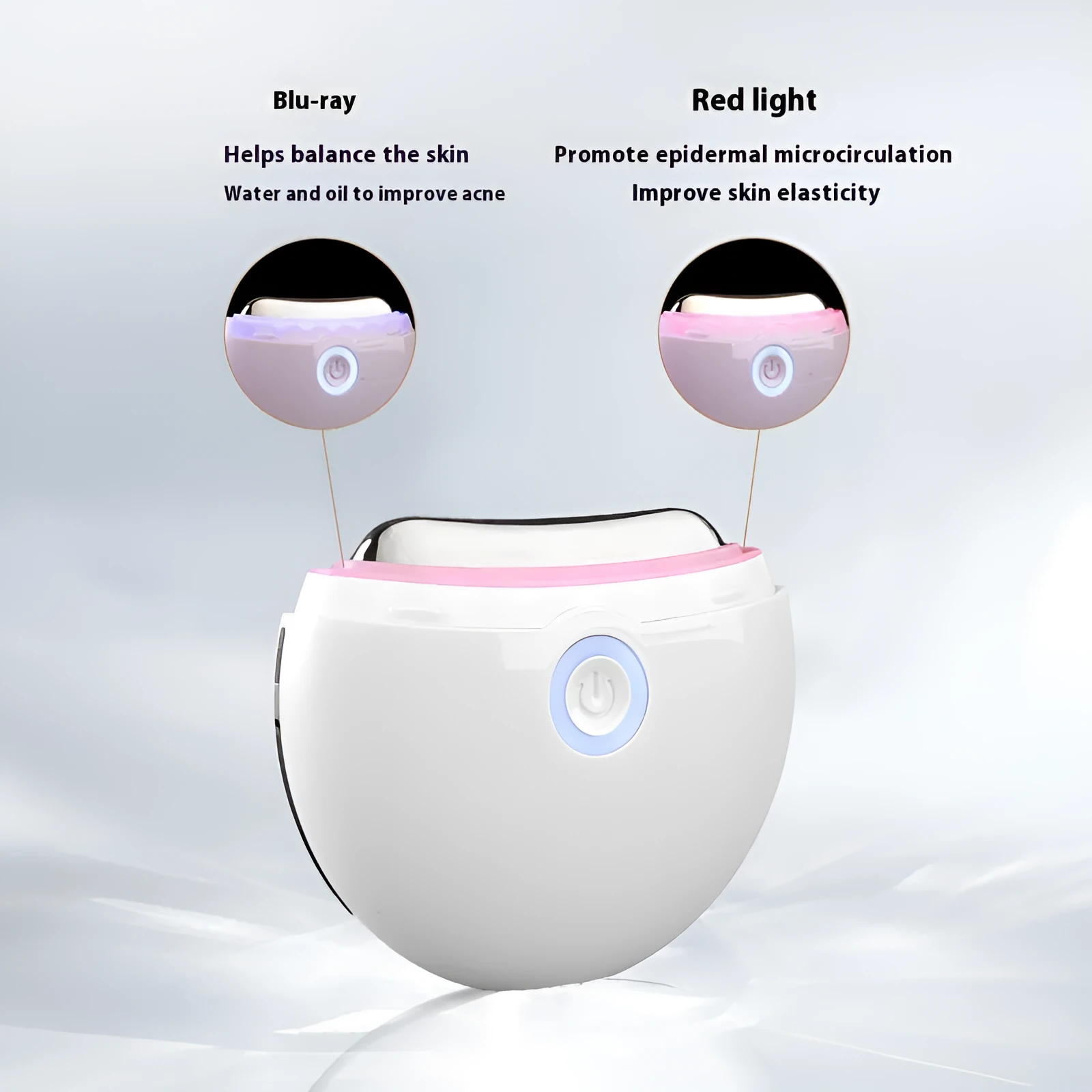 Household electric scraping and photon IPL beauty device in 2004 beauty instrument colour.