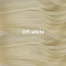 Lace wig with long curly gradient highlight hair in medium small volume, light gold colour