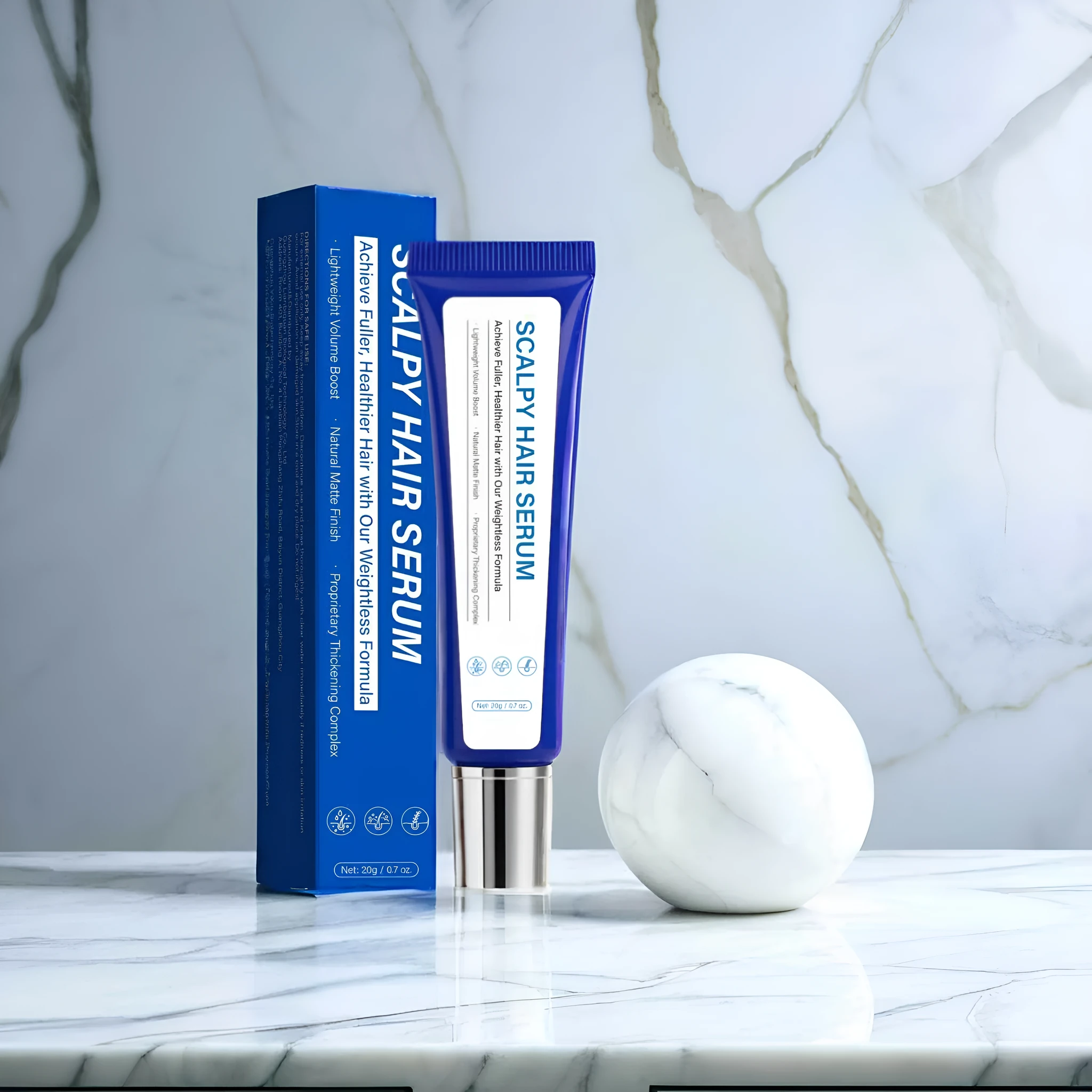 Scalp Hair Repair 20g Scalpy Hair Serum pack for damaged scalp care and hair restoration