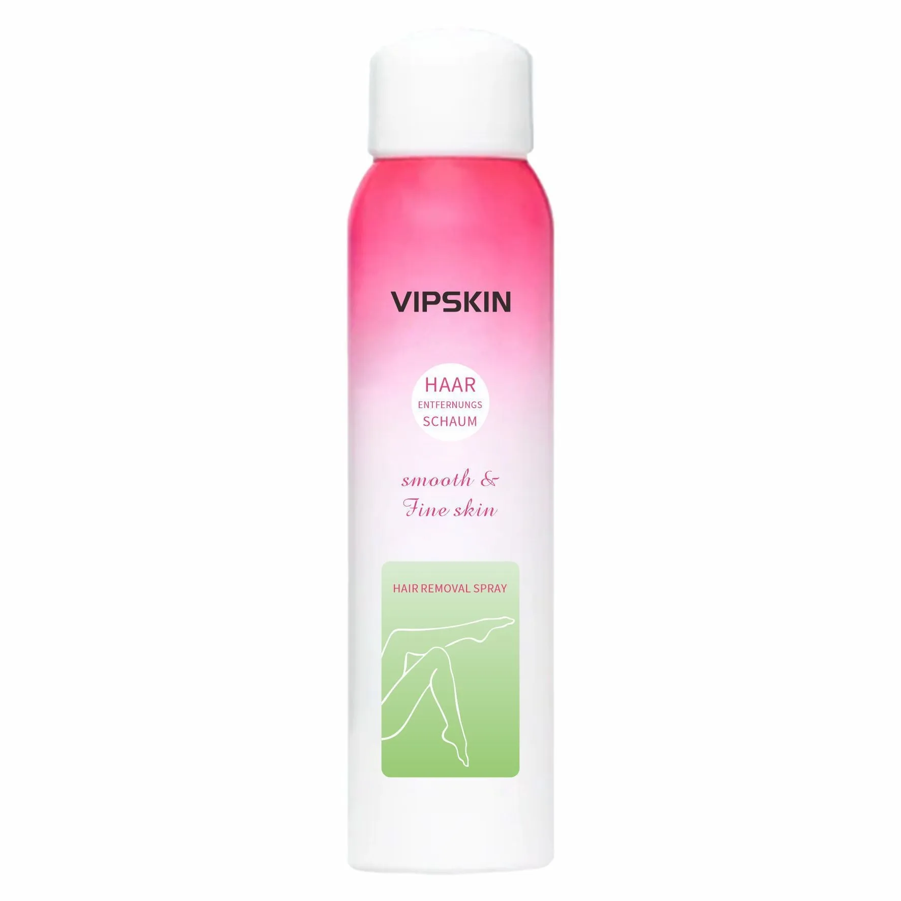 Mild non-irritating body hair removal spray 100ml in a compact bottle
