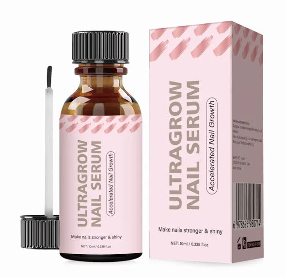 Super Growth Nail 10ml neutral packaging nail essence bottle for nail care treatment